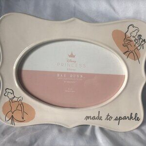 NEW Rae Dunn Disney Princess 4X6 Wall or Tabletop Picture Frame Made to Spar